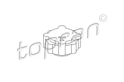 Produktbild von TOPRAN Verschlussdeckel Kühlmittelbehälter für VW Caddy II Pickup (9U7)