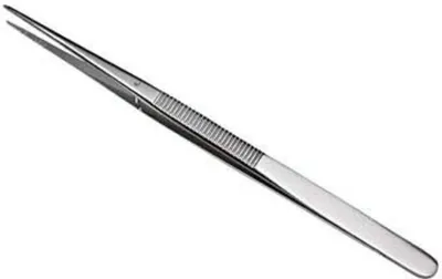 Obrázok produktu pre Pinzeta Dönges s vodiacim kolíkom, rovná, špicatá, dĺžka 155 mm
