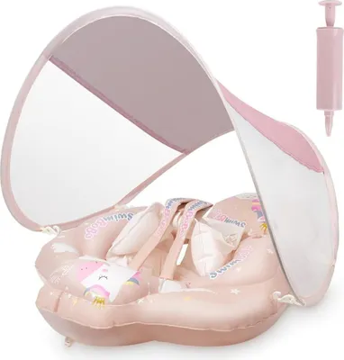 Produktbild von Luifelzwemvlotter für Säuglinge - rosa, für Kinder von 3-12 Monaten.