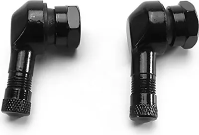 Image de Rallonge de valve en aluminium CNC à 90 degrés pour moto – Adaptateur métallique pour valve d'essence – Rallonge de valve de pneu