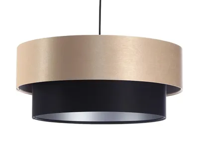 Zdjęcie produktu dla Lampa wisząca DOUBLE 40 czarna/kremowa