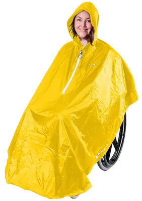 Immagine prodotto di Elzusha - Poncho impermeabile universale per utenti di sedie a rotelle