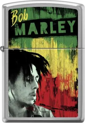 Productafbeelding van Zippo benzineaansteker, model Bob Marley Focused, artikelnummer 60007605, leeg