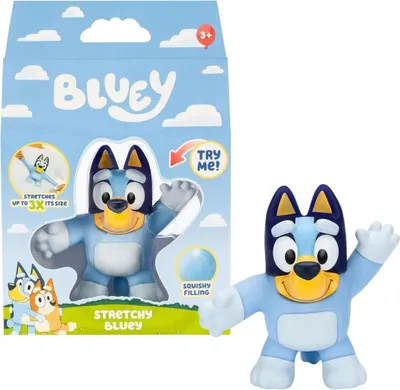 Immagine prodotto di Figura Bluey Stretchy Bluey Giocattoli Alce