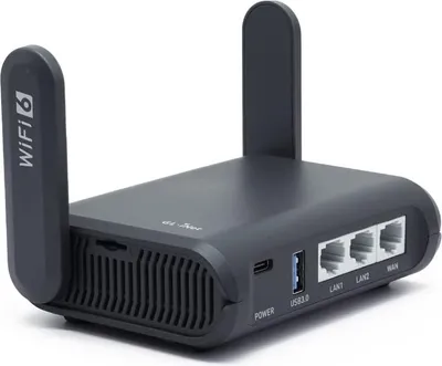 Produktbild von ALLNET Wireless AX 3000Mbit Pocket-sized Router for Home and Travel / WiFi Client OpenWRT