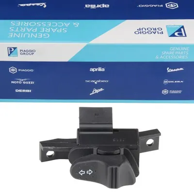 Imagen del producto de Interruptor de intermitentes, modelo 294723, compatible con Derbi Atlantis, Vespa ET2, ET4, GT, LX, Piaggio Liberty