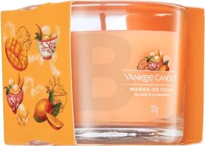 Produktbild von Yankee Candle Mango Ice Cream, Rund, Orange, Banane, Orange, Ananas, Vanille, 1 Stück(e)