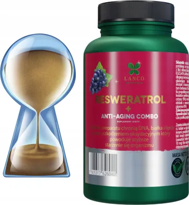 Zdjęcie produktu dla Lanco Nutritions Premium Resweratrol 1155Mg - 60 Kaps