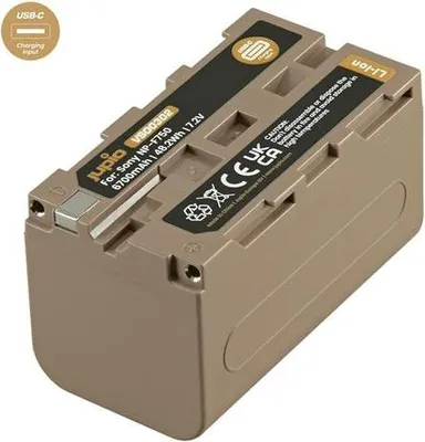 Obrázek produktu pro Jupio VSO0302, Sony, 6700 mAh, 7,2 V, Lithium-ion (Li-ion)
