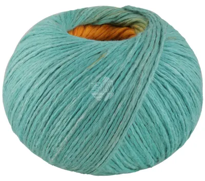 Produktbild von Lana Grossa - Cotonella 0014 graugrün braun goldgelb sonnengelb pastellblau pfirsich grünbeige türkis