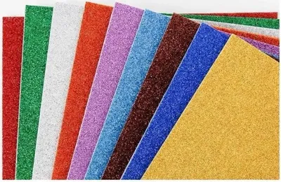 Zdjęcie produktu dla Pianka A4 samoprzylepna Brokat