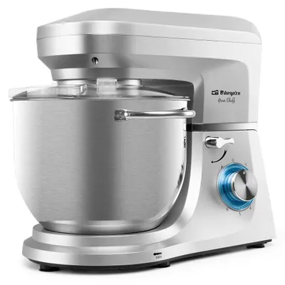 Knetmaschine 1800 W, 7 l Edelstahlschüssel, Planetenrührwerk
