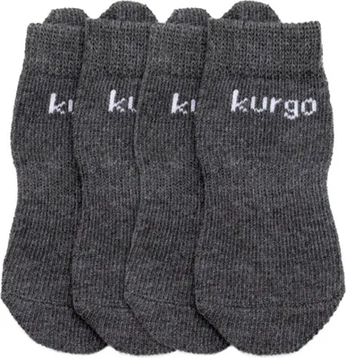 Produktbild von Kurgo Blaze Cross Socks 4-er Pack grau, Größe:M