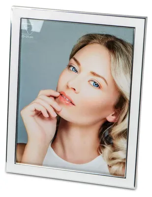 Produktbild von Formano - Fotorahmen Alu silber-weiß