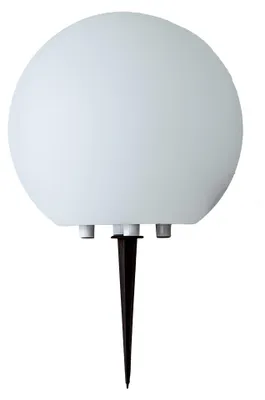 Produktbild von Außenleuchte Lichtkugel Weiß Ø90cm IP54 max. 60W E27 ohne Leuchtmittel mit Erdspieß