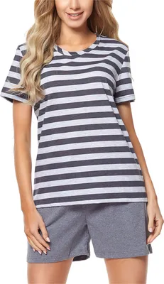 Image de Pyjama pour femme Merry Style MS10-177 (mélange foncé, taille S)