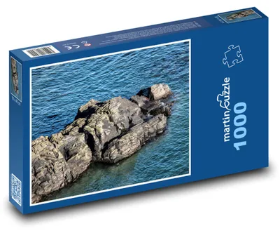 Zdjęcie produktu dla Puzzle 1000 Skalisté wybrzeże nad morzem - martinpuzzle