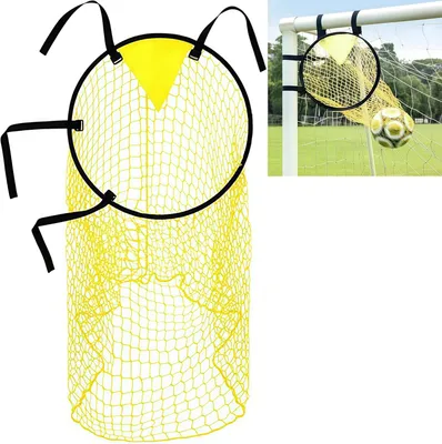 Produktbild von Fußballnetz, Tragbares Trainingsziel, Hochwertige Materialien, Einfach zu Installieren, für Kinder