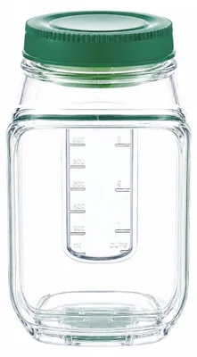 Saladecontainer 1000 ml mit Schraubdeckel & Sausfach