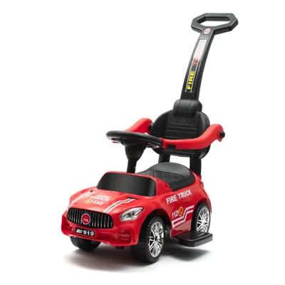 Immagine prodotto di Baby Mix con suono e asta di guida RACER rosso