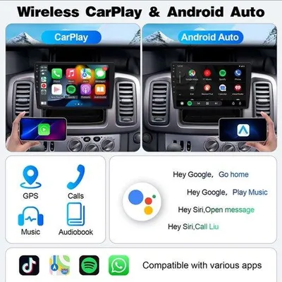 Zdjęcie produktu dla Radio samochodowe z systemem Carplay i Android Auto, pasujące do samochodów z rocznika 2010-2014