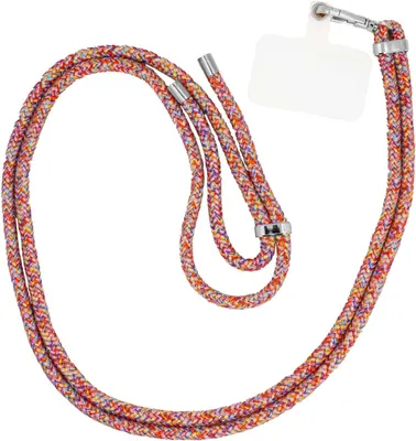 Produktbild von Wildhearts Handyketten Universal - Easy Cord - Phone Cord - Regenboog & Silber