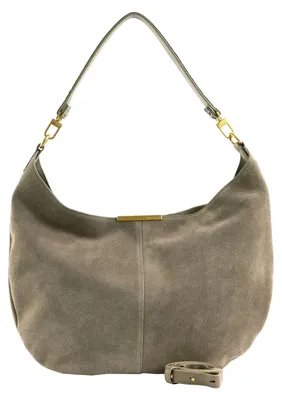Produktbild von Ted Baker Leder Schultertasche Ammilia Bar Detail Slouchy Hobo Bag Taupe