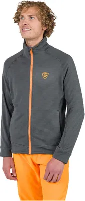 Image de Rossignol Blackside Fleece avec Fermeture Éclair Continue Gris M Homme Gris M