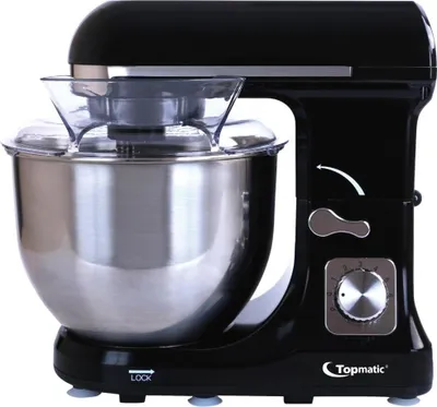 Immagine prodotto di Topmatic PKM-1400.2 Nero Solo Miscelatore Multifunzionale 1400W 1400 Watt 5 L Food Processor Impastatrice
