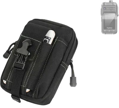 Produktbild von K-S-Trade Gürtel Tasche kompatibel mit RugGear RG440 Gürteltasche Holster Schutz Hülle Handy Hülle Smartphone outdoor Handy-Hülle schwarz