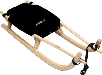 Produktbild von Kathrein Tourenrodel Zweisitzer mit Polstersitz (125 cm), Farbe:schwarz