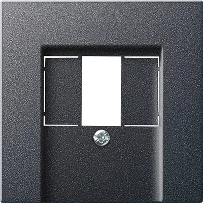 Produktbild von GIRA 037628 Abd.USB-Spannungsvers.PD System 55 Anthrazit