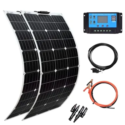 Immagine prodotto di Pannello solare, design flessibile, alta efficienza, kit da 200W