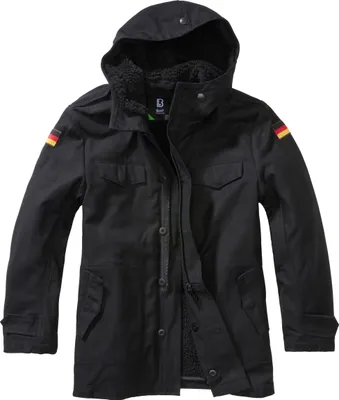 Produktbild von Brandit Kinder BW Parka Größe 158/164 Farbe Schwarz