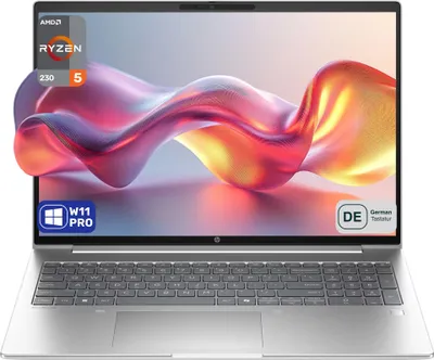 Produktbild von HP ProBook 4 G1a AI PC Business Laptop, Ryzen 5 230, 16" WUXGA Display, Radeon 760M,  Deutsches Tastatur-Layout, W11 Pro, Silber, 32 GB RAM | 2 TB SSD