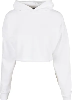 Produktbild von Urban Classics Ladies - Oversized Cropped Hoody weiß - XXL