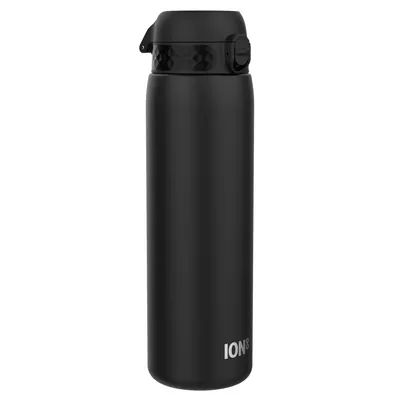Obrázek produktu pro Ion8 Láhev na vodu Vakuově izolovaná černá 920ml Odolná ;Láhev na vodu