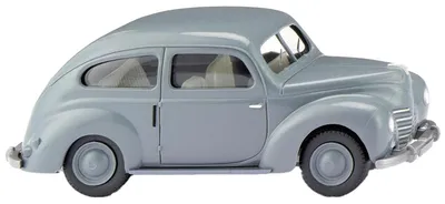 Immagine prodotto di Modello in scala della Ford Taunus G73A, colore blu-grigio, anno 1949.