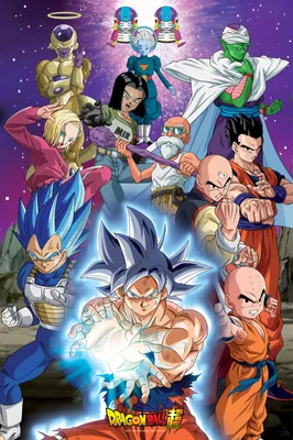 Produktbild von DRAGON BALL SUPER - Poster Maxi 91cmx51cm - Universe 7