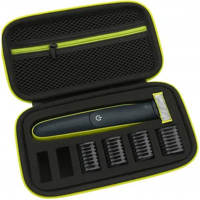Immagine prodotto di Custodia da viaggio grande, compatibile con Philips OneBlade – modelli QP2xxx e QP6xxx – dimensioni 210 × 160 × 63 mm