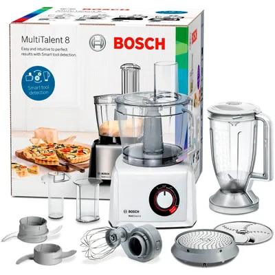 Produktbild von BOSCH MC812W501 Küchenmaschine Foodprocessor weiß