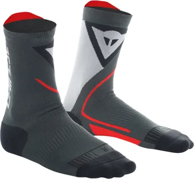 Produktbild von Dainese Thermo Mid Socken, schwarz/grau/rot, 45-47