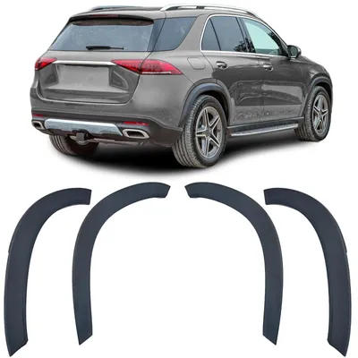 Image de Élargisseurs d'aile avant et arrière pour Mercedes GLE V167, modèles de 2018 à 2023