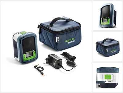 Productafbeelding van Festool Sysrock BR 10 DAB+ bouwplaatsradio SYSROCK Solo - zonder accu en oplader ( 202111 )