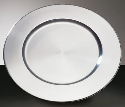 Produktbild von Assheuer und Pott Platzteller Silber rund aus Edelstahl 31cm