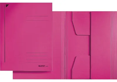 Productafbeelding van 10 keer Leitz 3924-00-22 juristenmap, A4, karton, 300g, roze