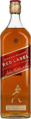 Produktbild von Johnnie Walker Red Label, Blended Scotch Whisky, 40% vol, 1000 ml
