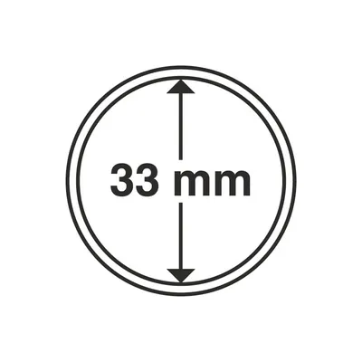 Produktbild von Münzkapseln Innendurchmesser 33 mm