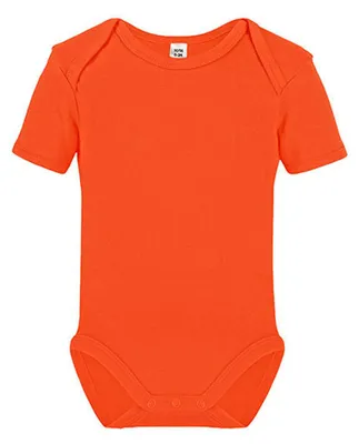 Productafbeelding van Link Kids Wear - Romper voor baby, korte mouwen, model LT4980 (80) (Oranje)