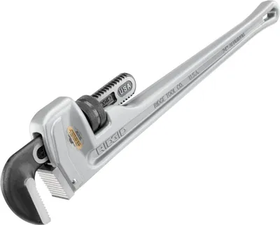 Productafbeelding van RIDGID buis tang, 3 inch, lengte 600 mm, rechte bekken, spanwijdte 89 mm, aluminium.